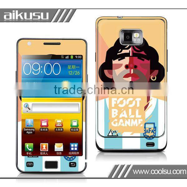 Design for galaxy s2 phone diamonds stickers