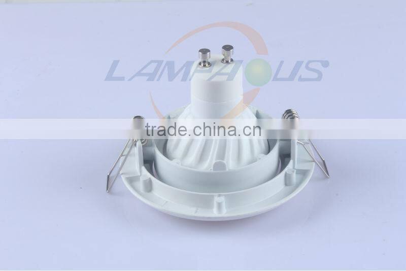 ce rohs ceramic led spots light bulbs ultra bright day white 5w dimmable gu10 led seiling spotlight