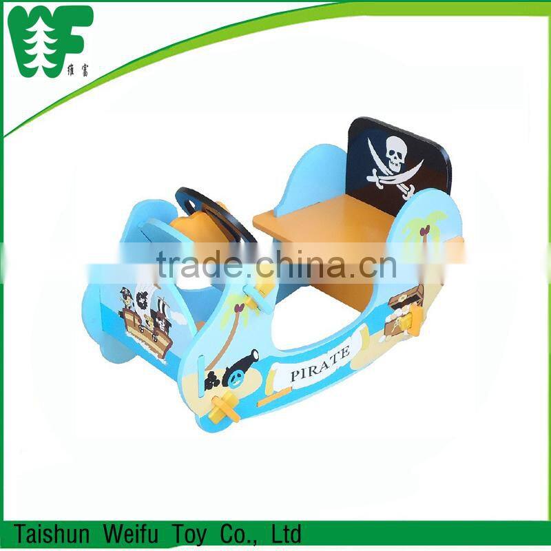 Eco-friendly customized baby wooden rocking chair