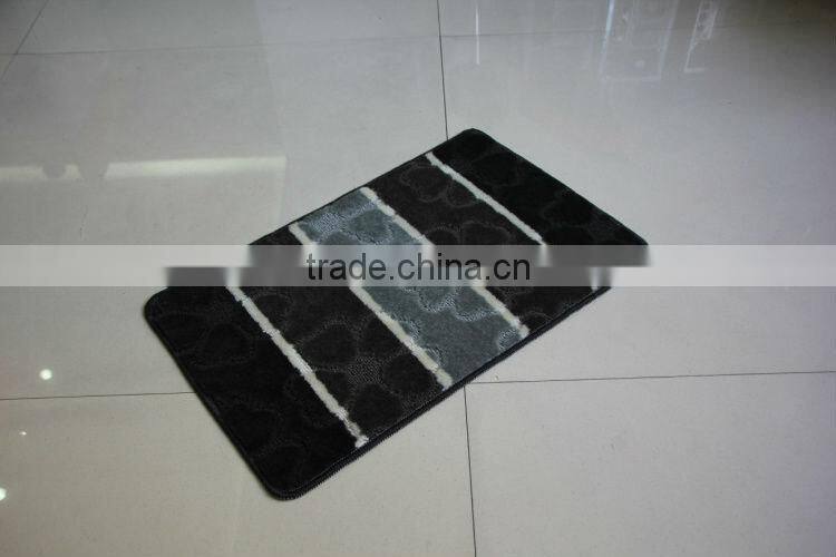 PP material anti-slip floor mat with TPR base