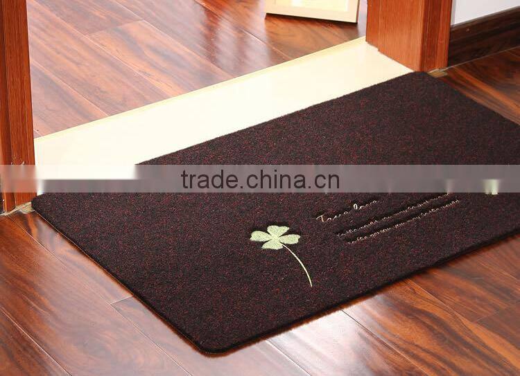 high quality floor mat with new design door mat