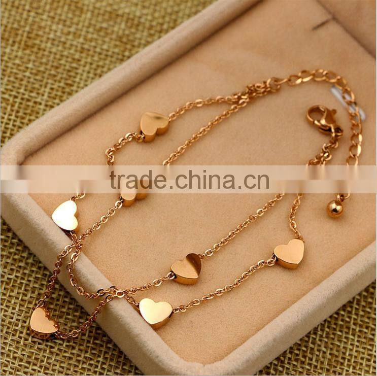 New Stock Fashion Stainless Steel Charm Bracelets for Women