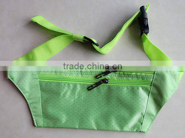 2016 best selling factory wholesale cheap nylon light beautiful colorful sport running waist bag