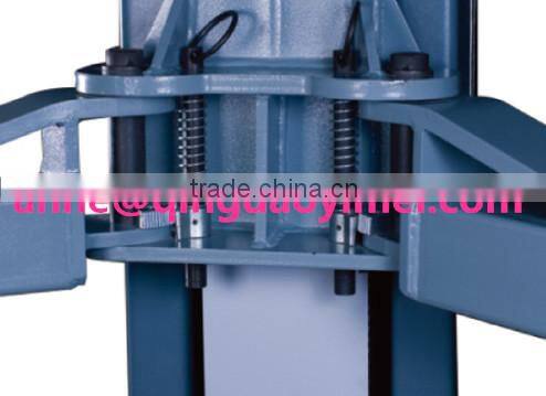The two post double-cyclinder portal crane hydraulic electrical elevator for auto repair