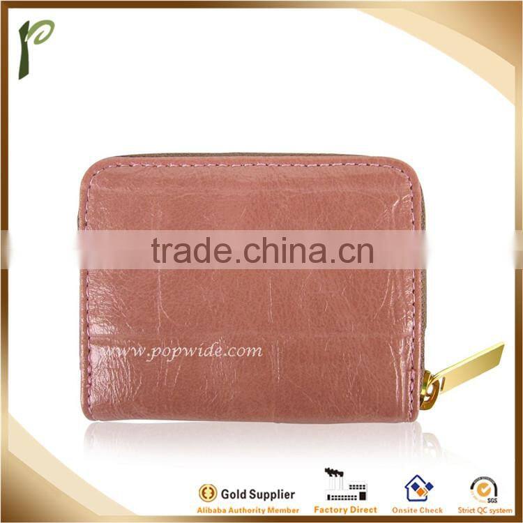 2014 Hot whole sale fashion factory price high quality elegance leather Ladies' Purse