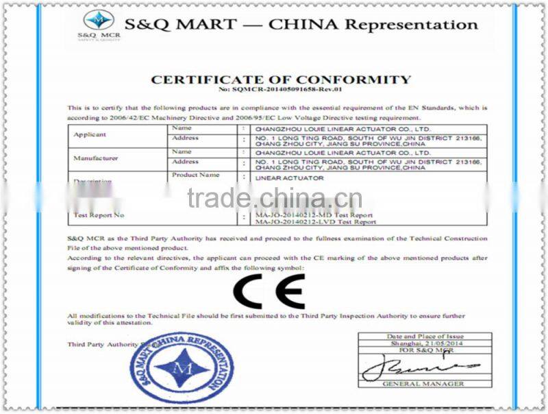 OEM solenoid value for TV lift with remote control