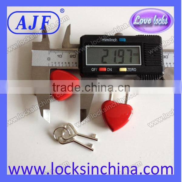 Promotional Heart shape love diary lock for sudents
