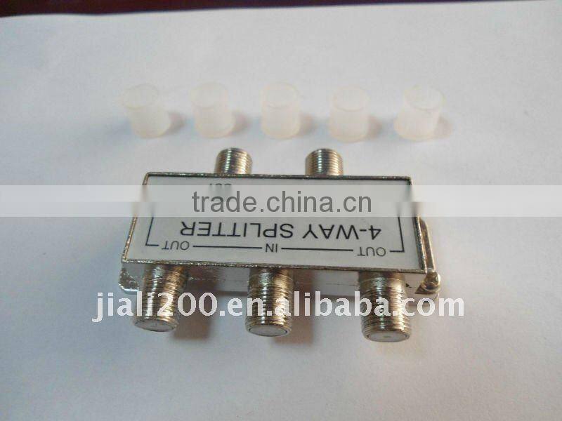 4 Way CATV Splitter