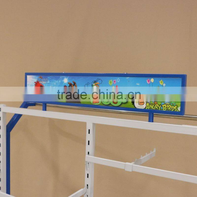 Metal multi-purpose rack hanging clothing display racks display stand