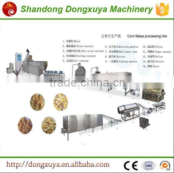 Corn Flakes machine in snack food