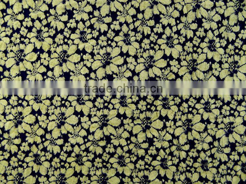 Printed Peached fabric Storage New style modern lace for wedding dress are selling Nylon Spandex Cotton lace fabric