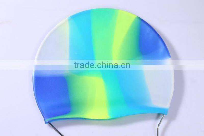 2014 hot selling lovely high quality silicone diving caps