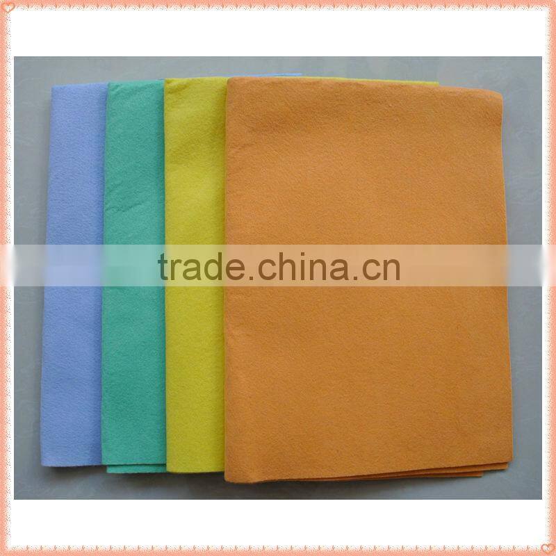 Needle punched non-woven fabric car cleaning cloth super absorbent (70%viscose, 30%polyester)