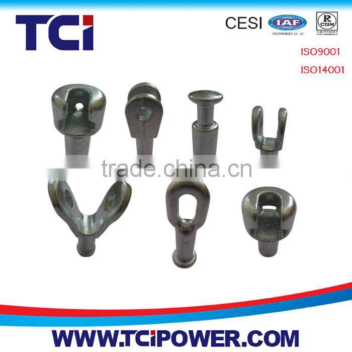 power fitting for electrical insulator