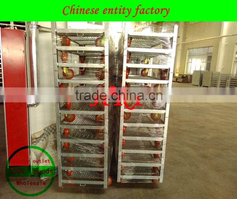 Decorative Flower Trolley, Danish Cart flower carrying trolley Powder coating flower transport cart for sale