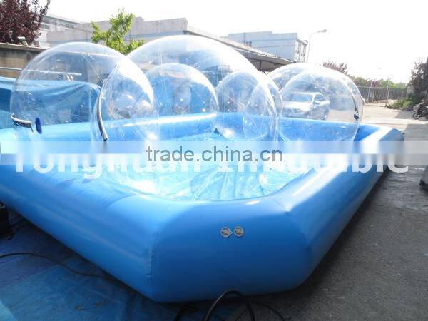 Inflatable water pools