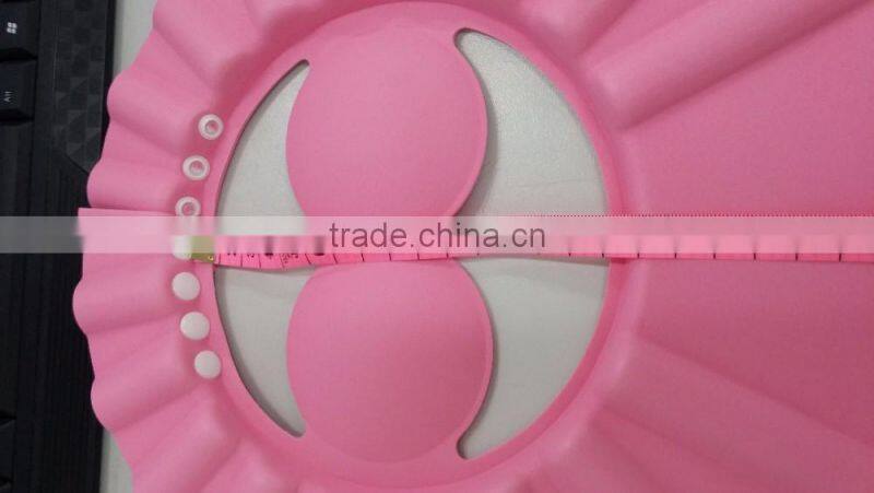baby shampoo hat waterproof hat ear hood widening adjustable
