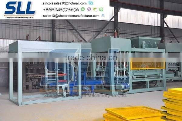 Normal packing standerd quick delivery SLL automatic concrete block machine