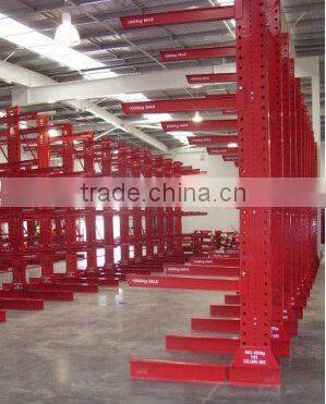Cantilever type rack.Double Side, Single Side Outside Cantilever Rack for warehouse storage
