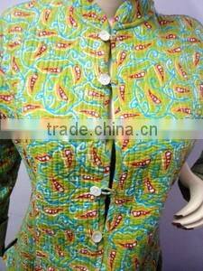 Rajsthani Traditional indian Handmade kantha jackets Bird Print