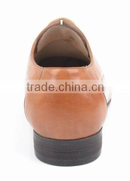 Classic italian high quality hand-stitching lace up men leather shoes 2016