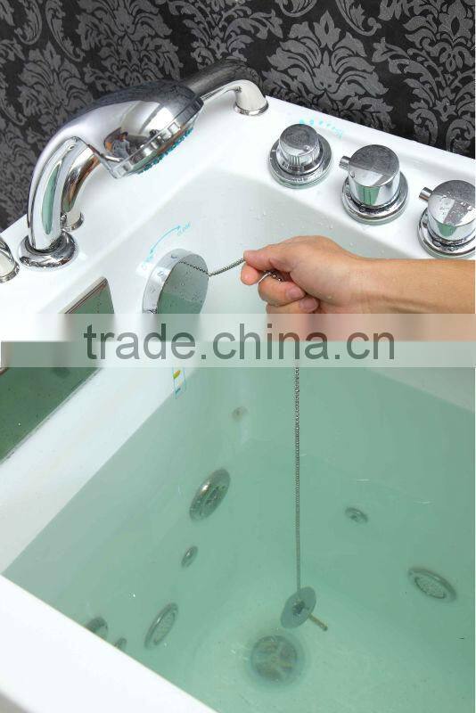 2016 foshan Massage Function Corner tub Safety Step in walk in tub