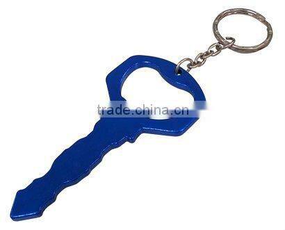 Aluminium pocket bottle opener with carabiner for gift