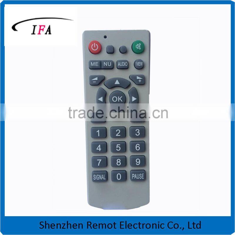 Big button / infrared DVB remote control