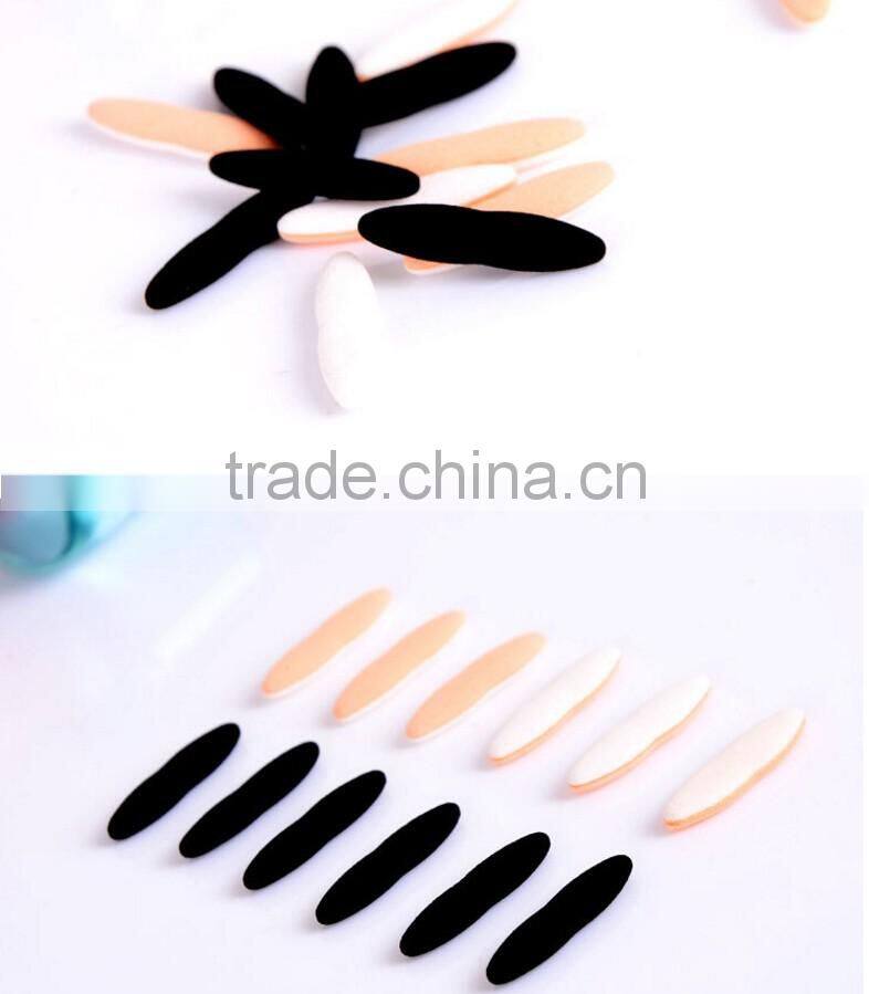 Mendior Cosmetic Beauty Eyeshadow Sticks Latex rubber foam Sponge Make Up Tools 12pcs support OEM/ODM