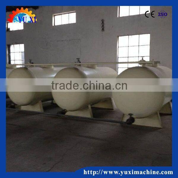 Best selling tyre oil refinery machine / crude tire pyrolysis machine / tire recycling machine