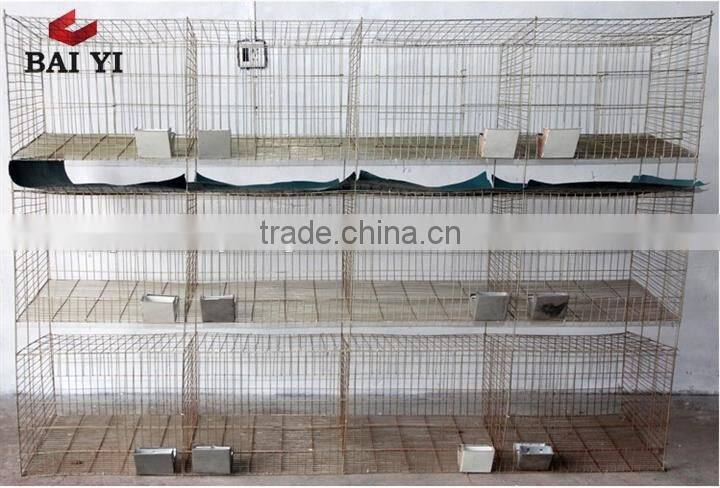 BAIYI Cheap Low Carbon Steel Wire Cage for Rabbit