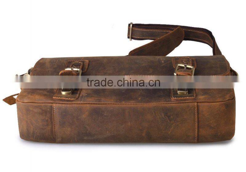 custom genuine leather attache case, briefcase for business attache case,fashion cattlehide attache case