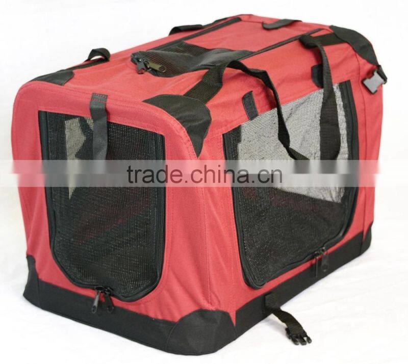 Portable Soft Pet Carrier or Crate or Kennel for Dog, Cat, or other small pets. Great for Travel, Ind