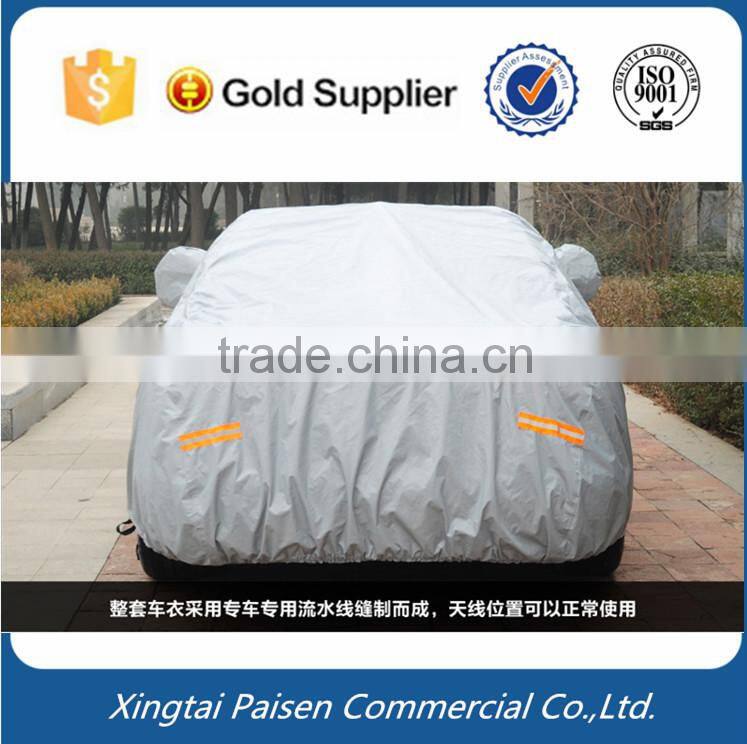 anti-sunshine aluminum film peva snow car cover/ big size car cover/anti uv peva car cover