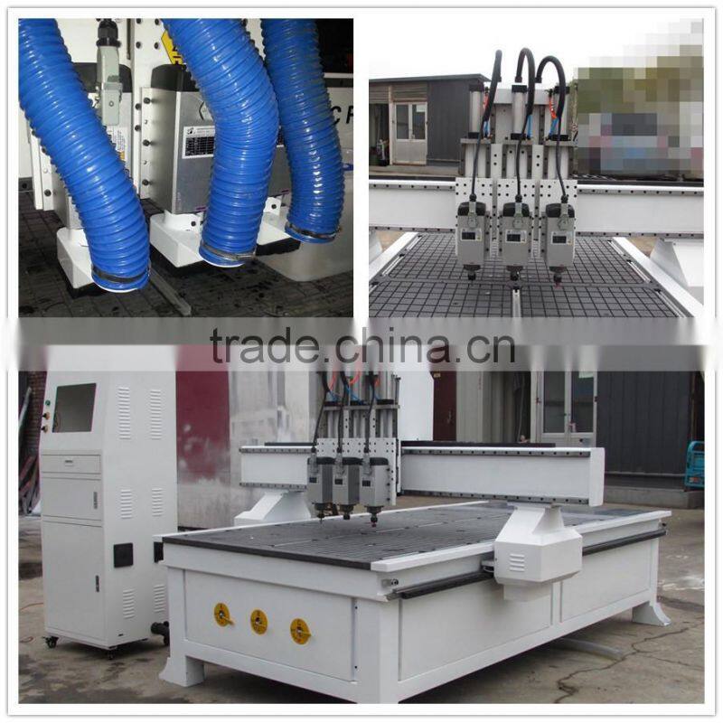 China manufacture SIGN 1325 Pneumatic wood cnc router with auto tool changer