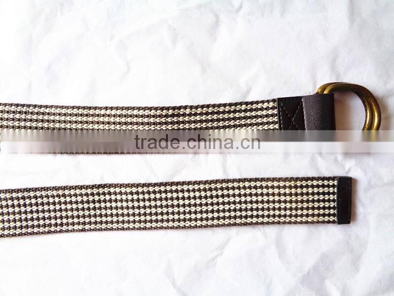 Double D-Ring Cotton Belt,Canvas Belt,Fabric Belt