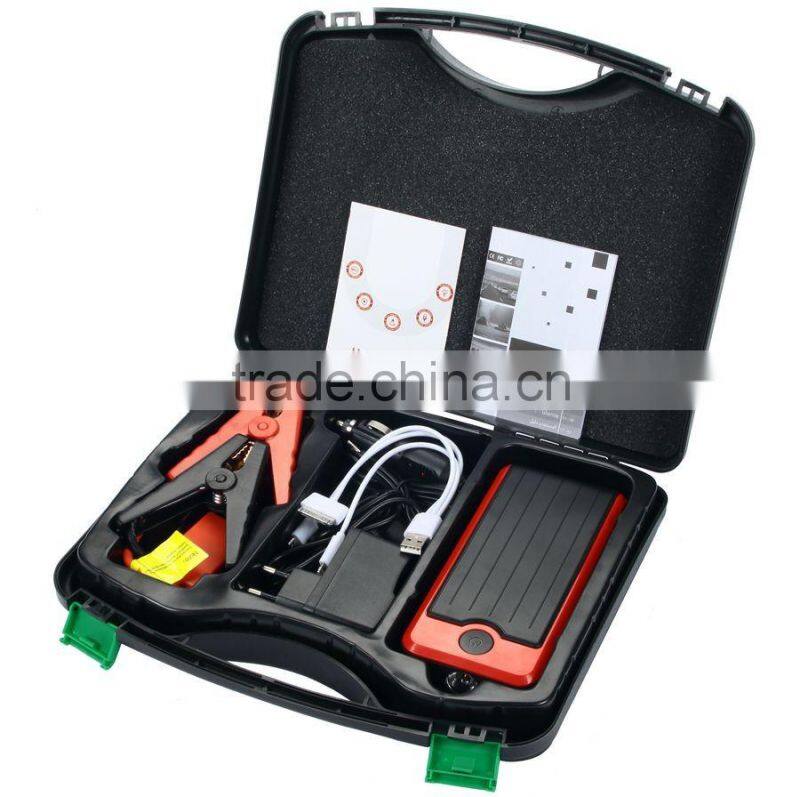CE FCC ROHS ISO9001 UN38.3 Approved High Quality 12V Emergency Car Jump Starter Power Bank