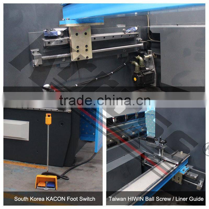 hydraulic press brake,80 tons bender,magnetic sheet metal bending machine
