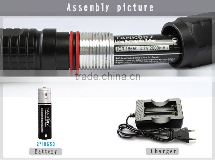 Luminus SST-50 1200lm powerful flashlight