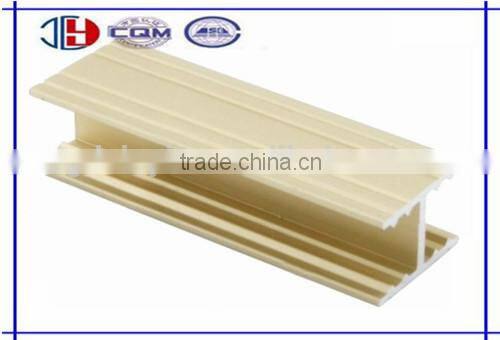 Lower horizontal aluminium sliding door frame profile