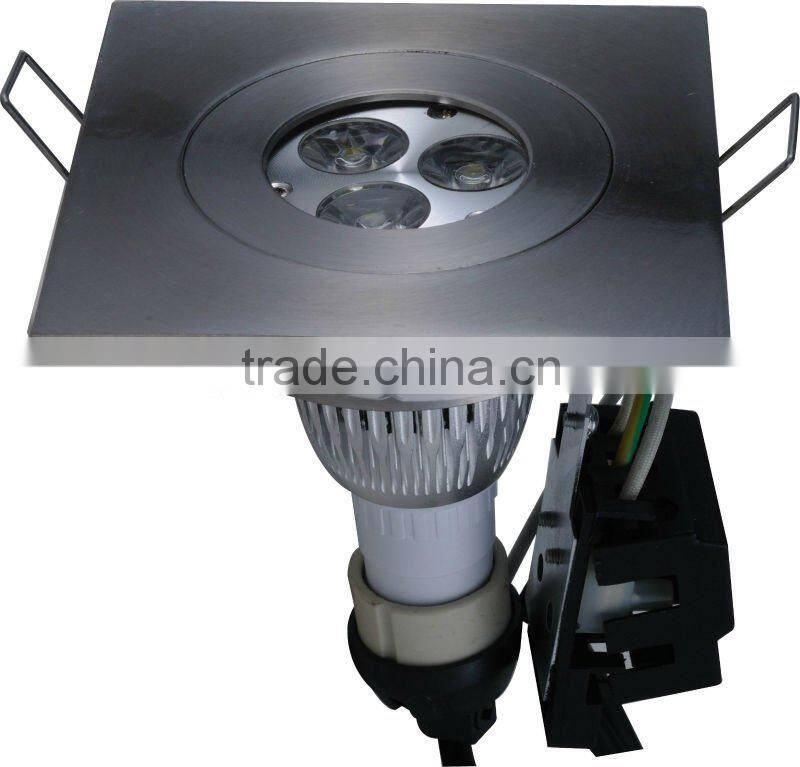 Stainless steel wax moulding casting body IP20 modern crystal flower ceiling light