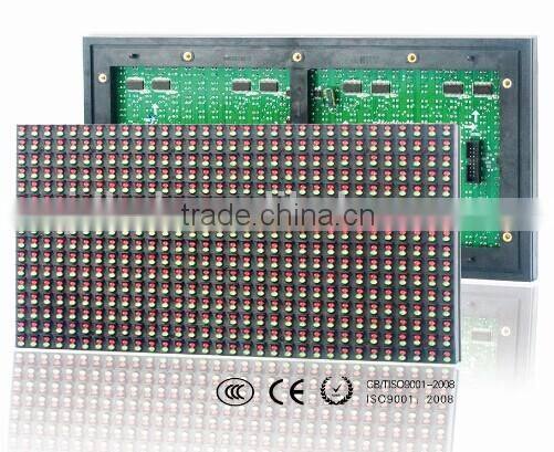 P10 outdoor rg text show led display board /rg led panel lighting