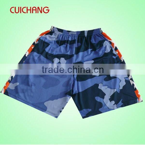 Custom best selling full sublimation fashion lacrosse short for men