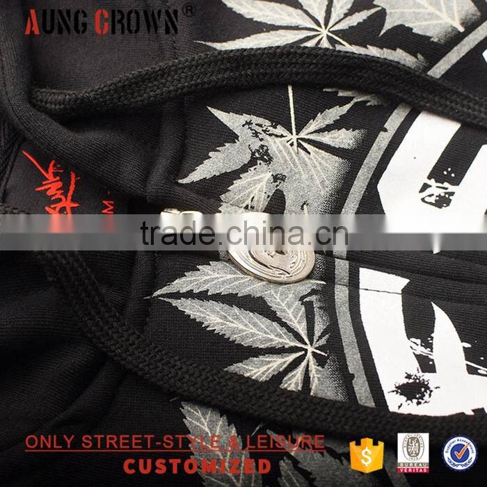 Personalised Design Customized Low MOQ Fleece Hooded Zip Up Hoodies Mens