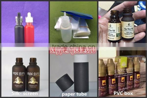 Tattoo Ink PET Bottle With Twist Cap clear Plastic bottles 1oz 2oz 4oz for e liquid