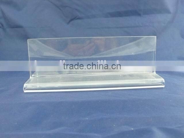 Factory wholesale acrylic price tag stand, price tag holder/ clip