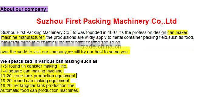 New Design Hot Automatic Can Body Making Machine