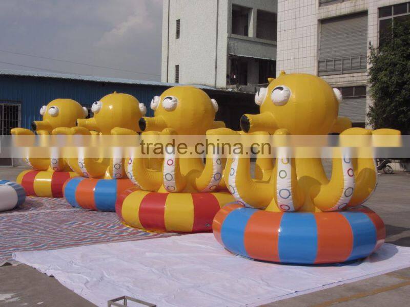 2015 hot commercial cheap inflatable octopus trampoline