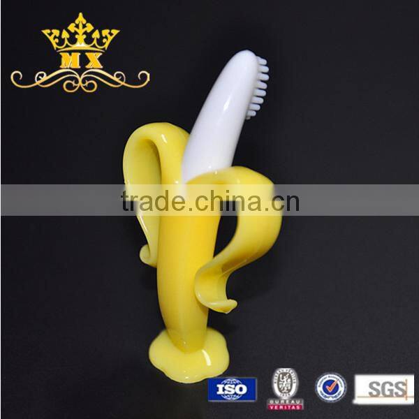 Baby banana bendable training toothbrush