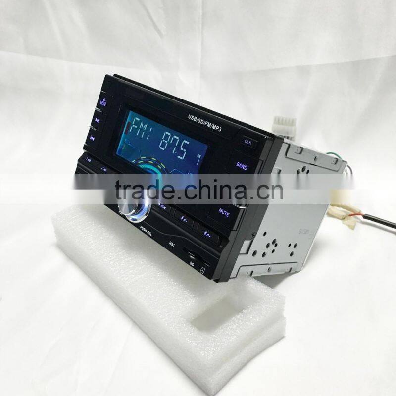 universal 2din double din car stereo cassette audio mp3 music player with bluetooth usb,sd,aux-in